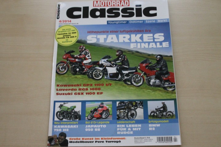 Deckblatt Motorrad Classic (04/2014)